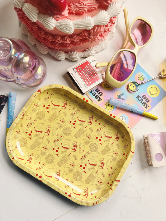 Girl Breakfast Rolling Tray