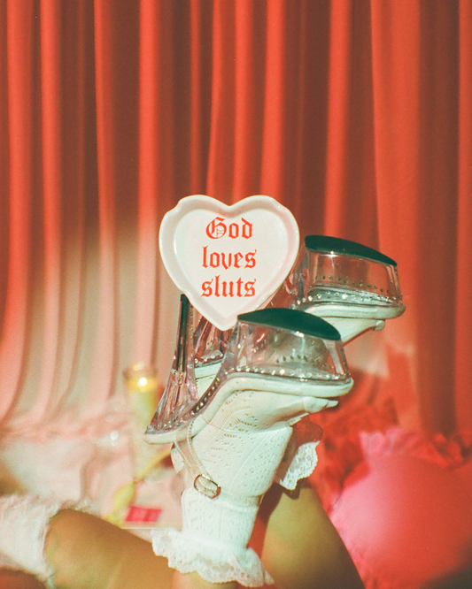 God Loves Sluts Ashtray