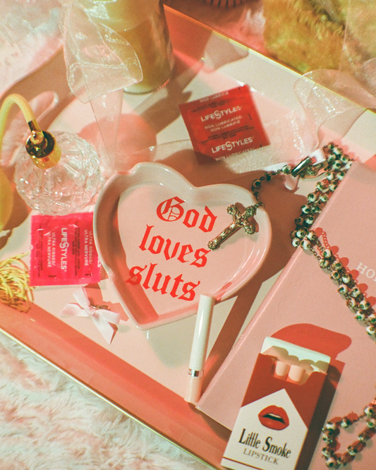 God Loves Sluts Ashtray