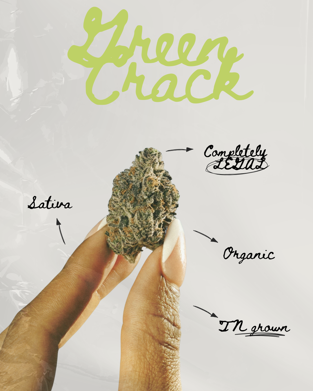 Green Crack THC-A Flower