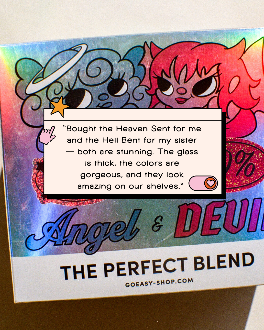 Hell Bent, Heaven Sent Vase